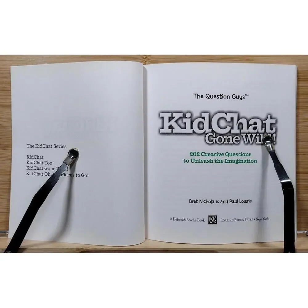 KidChat Gone Wild! - 202 Creative Questions to Unleash‎ the Imagination